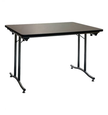 Table pliante professionnelle rectangulaire en mélaminé