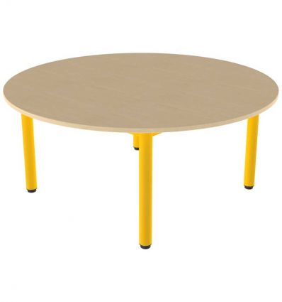 Table scolaire maternelle ronde