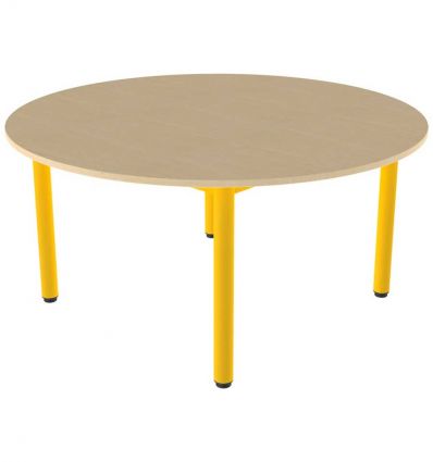 Table scolaire maternelle ronde