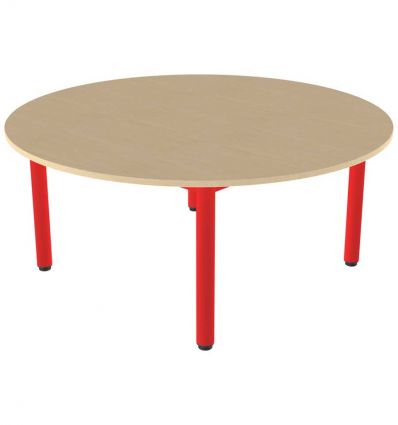 Table scolaire maternelle ronde