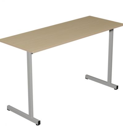 Table scolaire 2 places 130 x 50 cm Persée