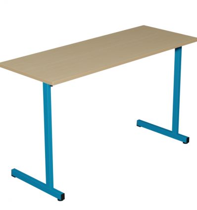 Table scolaire 2 places 130 x 50 cm Persée