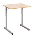 Table scolaire réglable en hauteur individuelle