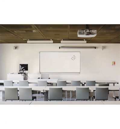 Tableau blanc école émaillé
