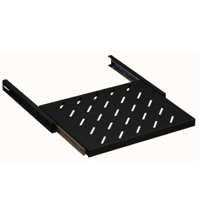 Tablette fixe 1U 19 pouces pour baie de brassage