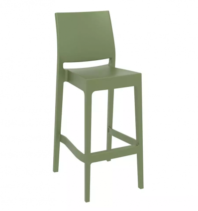 Tabouret de bar exterieur polypropylène
