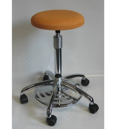 Tabouret médical réglable au pied