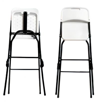 Tabouret haut pliant pour mange debout