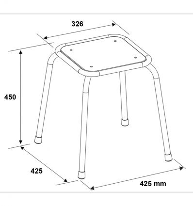 Tabouret scolaire