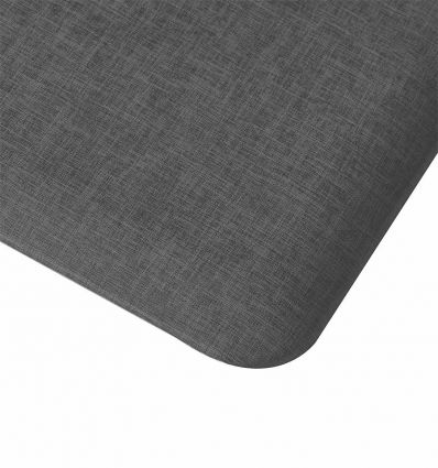 Tapis anti fatigue bureau gris à usage modéré