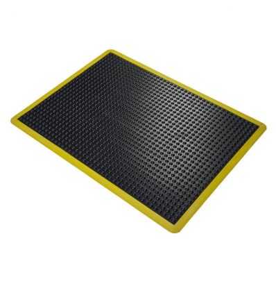 Tapis anti fatigue industriel à bulles