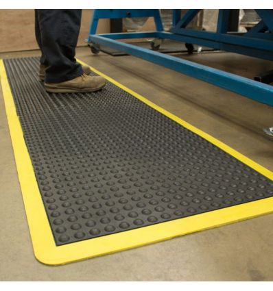 Tapis anti fatigue industriel à bulles