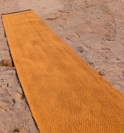 Tapis d'accès plage en fibre de coco