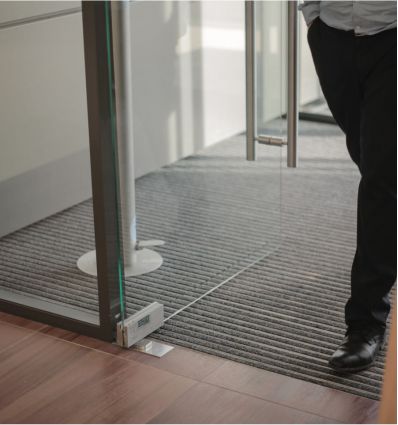 Tapis d'accueil intérieur PMR antidérapant