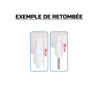 Tapis de table mairie cérémonie