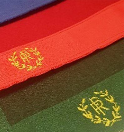 Tapis de table mairie cérémonie