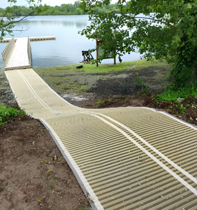 Tapis PMR plage en polyester