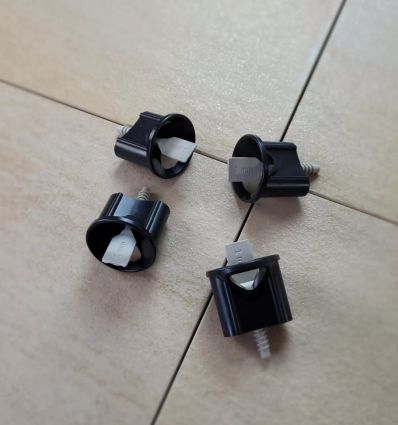 Tête de croisillon à visser - Lot de 50