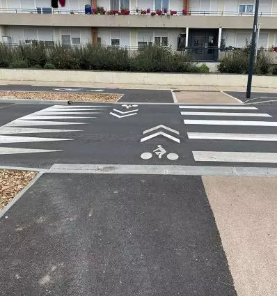 Symbole Thermocollé Homme à Vélo