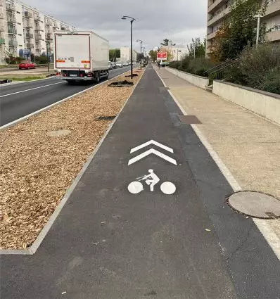 Symbole Thermocollé Homme à Vélo