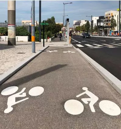 Symbole Thermocollé Homme à Vélo