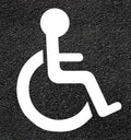Thermocollé Logo Handicapé