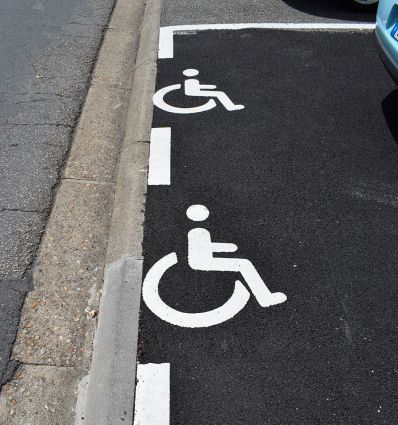 Thermocollé Logo Handicapé
