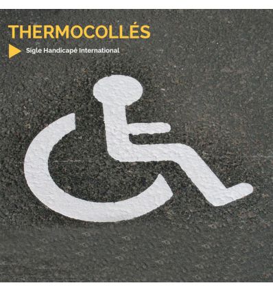 Thermocollé Logo Handicapé