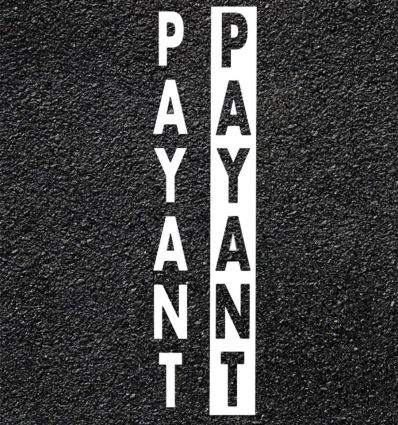Thermocollé sigle "PAYANT"