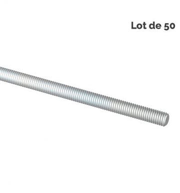 Tige filetée chemin de câble - Lot de 50