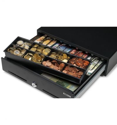 Tiroir caisse compact Safescan SD-3540 - 35 x 40 cm - RJ12