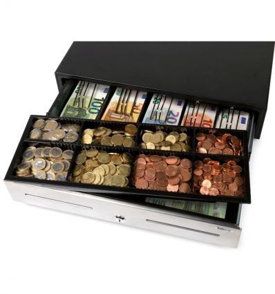 Tiroir caisse grand format Safescan HD-4646S - 46 x 46 cm
