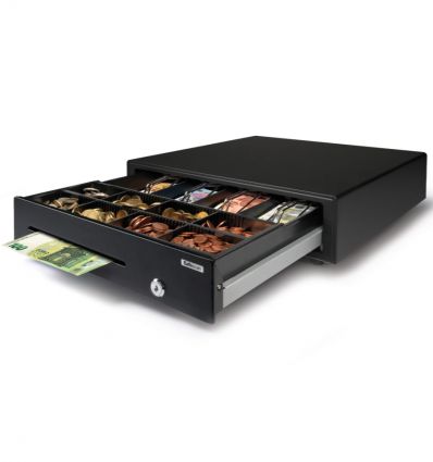 Tiroir caisse robuste Safescan SD-4141 - 41 x 41 cm - RJ12