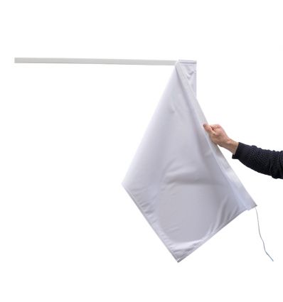 Tissu d'inauguration pour plaque