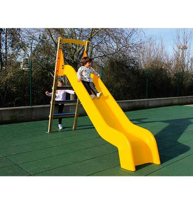 Toboggan aire de jeux en bois 1 à 12 ans