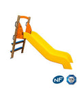 Toboggan aire de jeux en bois 1 à 12 ans