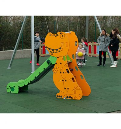Toboggan collectivités Dinosaure 1 à 12 ans