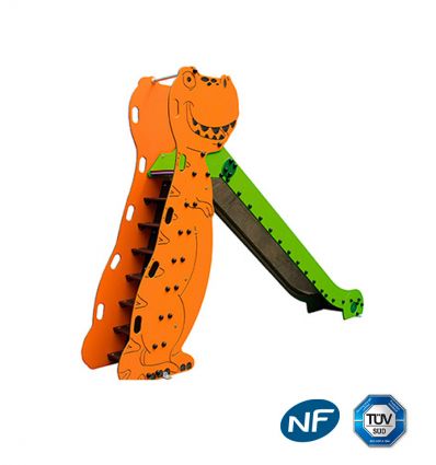 Toboggan collectivités Dinosaure 1 à 12 ans