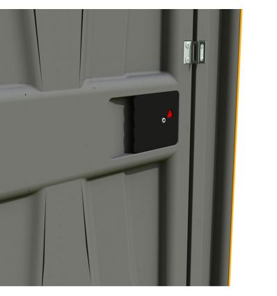 Toilette de chantier avec bac amovible