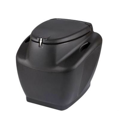 Toilette de chantier avec bac amovible