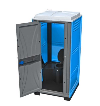 Toilette de chantier avec siège