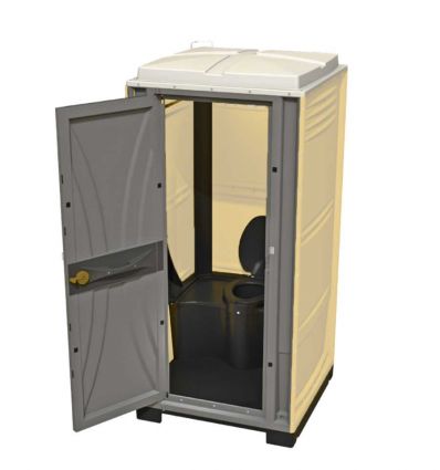 Toilette de chantier avec siège