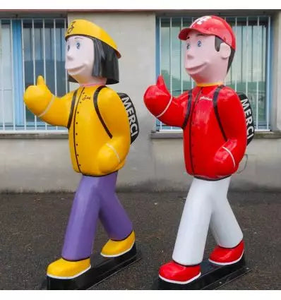 Totem école Arthur et Zoé signalisation