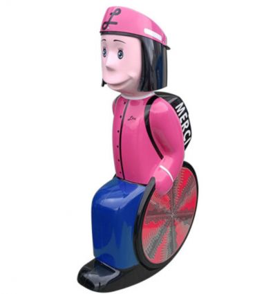 Totem signalisation école Max et Léa PMR