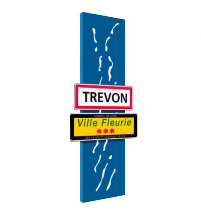 Totem Entrée de Ville Design en acier