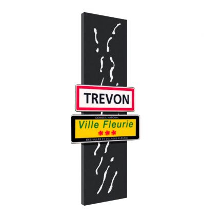 Totem Entrée de Ville Design en acier