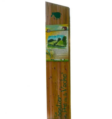 Totem Signalétique Bois