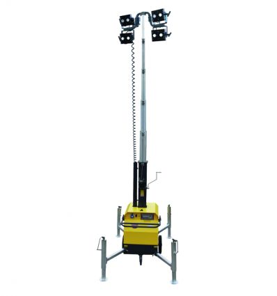 Tour d'éclairage chantier 61000 lumens