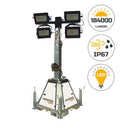 Tour d'éclairage LED 184000 lumens