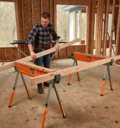 Tréteaux métallique réglable & installation rapide charge 1632 kg